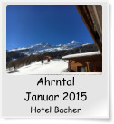 Ahrntal Januar 2015 Hotel Bacher