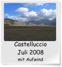 Castelluccio  Juli 2008 mit Aufwind